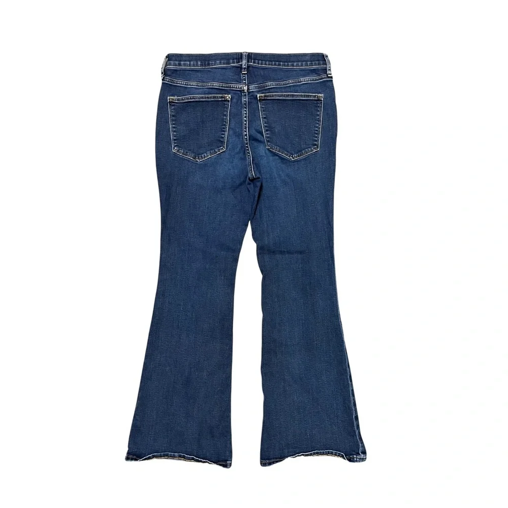 J.Crew vintage full length flare jeans medium wash